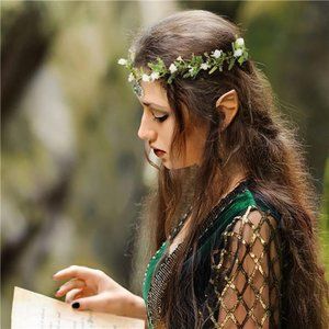 Woodland Flower Crown | Crystal Headpiece